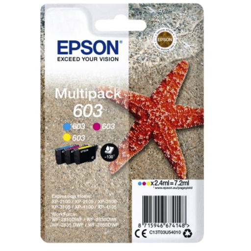 [402722] Inktcartridge Epson 603 T03U5 3 kleuren