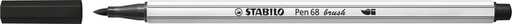 [631201] Brushstift STABILO Pen 568/46 zwart