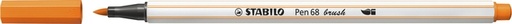 [631206] Feutre pinceau STABILO Pen 568/54 orange
