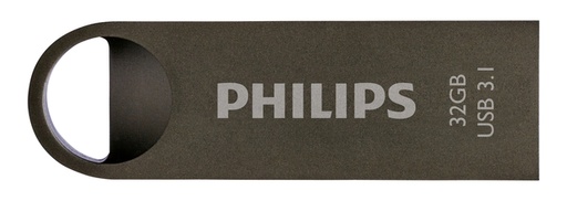 [435651] USB stick 3.1 Philips Moon USB-A 32GB grijs