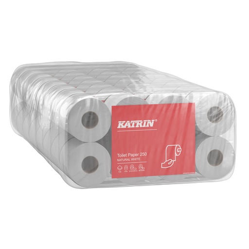 [892607] Papier toilette Katrin 169505 2 épaisseurs 250 feuilles naturel