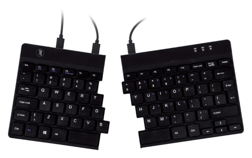 [484218] Clavier ergonomique R-Go Tools Split Break Azerty noir