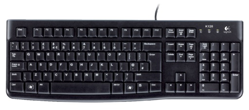 [009228] Clavier Logitech K120 qwerty noir