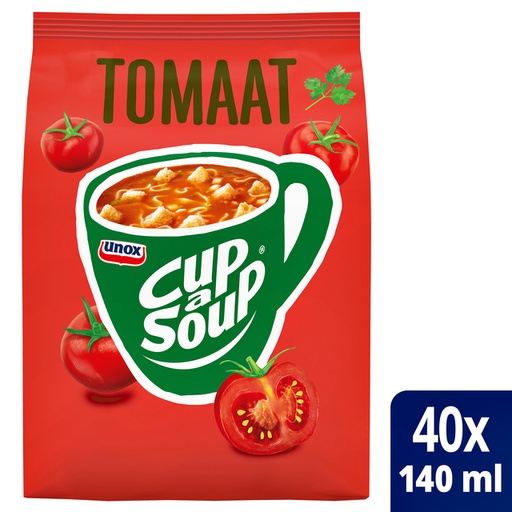 [891010] Cup-a-Soup Unox Tomate sac pour distributeur 140ml