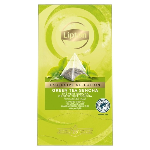 [899969] Thé Lipton Exclusive Thé vert Sencha 25x 2g