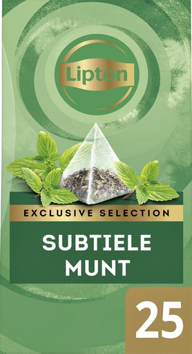 [899970] Thee Lipton Exclusive subtiele munt 25x2gr