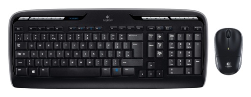 [009240] Toetsenbord Logitech MK330 Qwerty +muis zwart