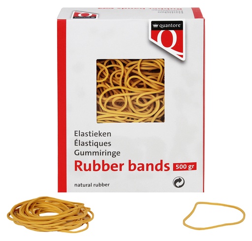 [800463] Elastiek Quantore 24 150x1,5x1mm 500gram