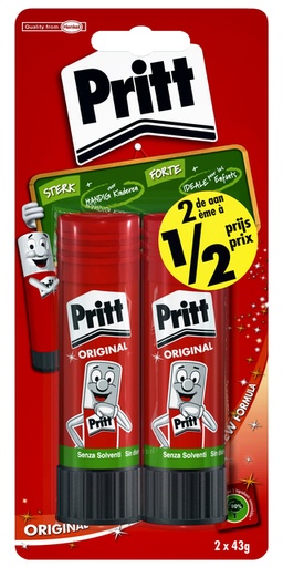 [836104] Lijmstift Pritt Stick Original 43gr blister