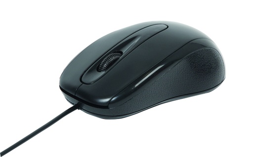 [436164] Souris Quantore optique USB filaire noir