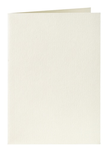 [177051] Carte de correspondance Papicolor double 105x148mm blanc 6 pièces