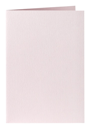 [177058] Correspondentiekaart Papicolor dubbel 105x148mm lichtroze pak à 6 stuks