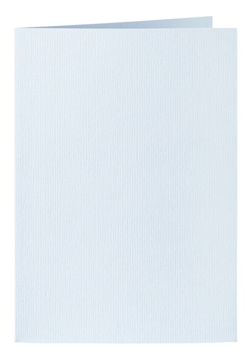 [177062] Correspondentiekaart Papicolor dubbel 105x148mm babyblauw pak à 6 stuks
