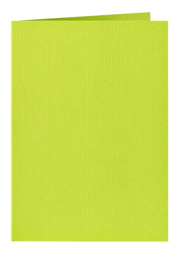 [177064] Correspondentiekaart Papicolor dubbel 105x148mm appelgroen pak à 6 stuks