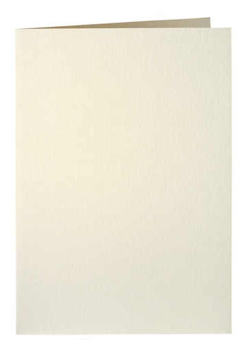 [177069] Carte de correpondance Papicolor double 105x148mm ivoire
