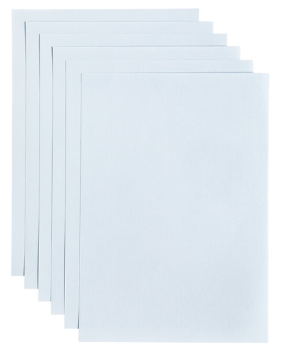 [746347] Papier copieur Papicolor A4 100g 12 feuilles bleu bébé