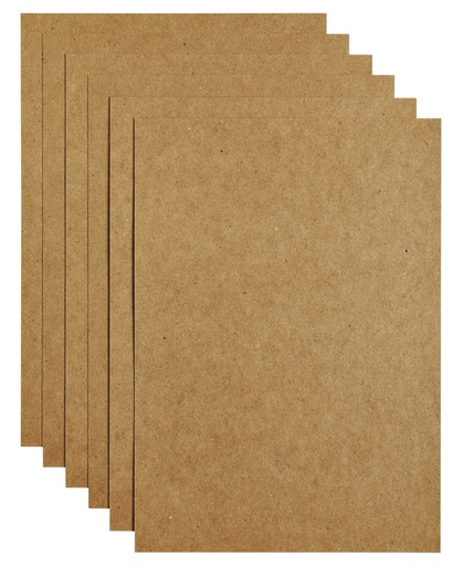 [746352] Kopieerpapier Papicolor A4 100gr 12 vel kraft bruin
