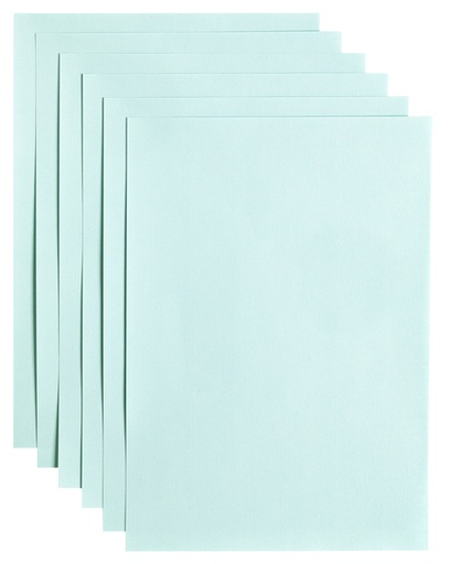 [746310] Papier copieur Papicolor A4 200g vert bleuté 6 feuilles