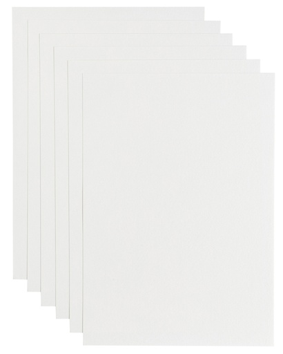 [746313] Papier copieur Papicolor A4 200g blanc 6 feuilles