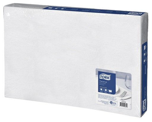 [892253] Placemat Tork Advanced 1-laags 420x270mm 500 vel wit 474539