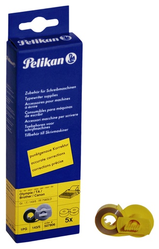 [410805] Ruban Pelikan groupe 143 Liff-Off Universel 5 pièces