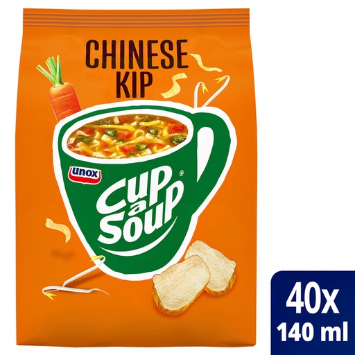 [891017] Cup-a-Soup Unox machinezak Chinese kip 140ml