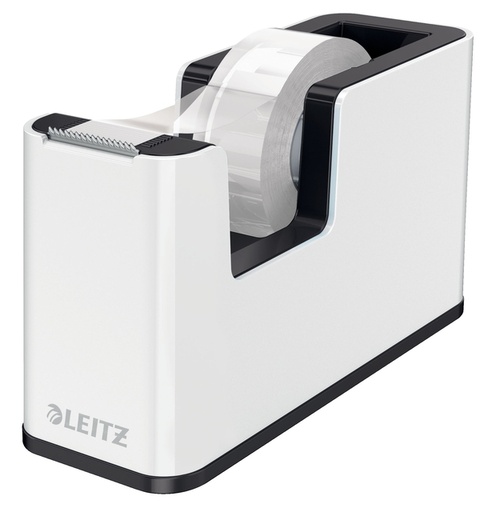 [807025] Plakbandhouder Leitz WOW wit/zwart