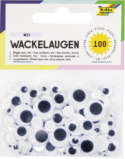 [580052] Wiebelogen Folia 100 stuks 6 formaten wit 100 stuks