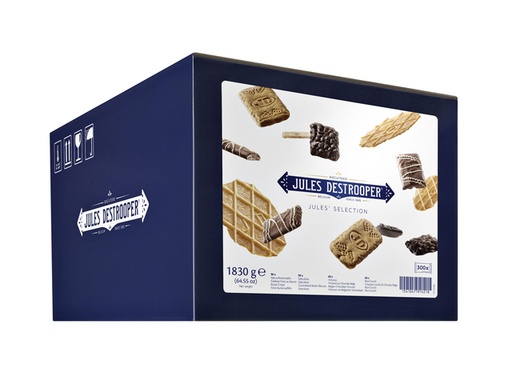 [891133] Biscuits Jules Destrooper Selection assorti 300 pièces