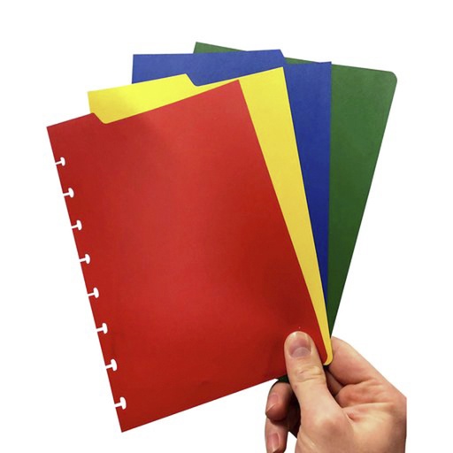 [273002] Tabblad correctbook A5 assorti 4 stuks