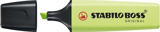 [635255] Surligneur STABILO Boss Original 70/133 pastel touche citron vert