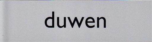 [921998] Infobord pictogram duwen 165x44mm