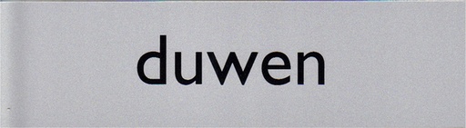 [921998] Infobord pictogram duwen 165x44mm