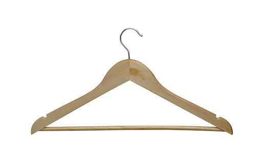 [495427] Cintre MAUL bois 450x220mm hêtre 8 pièces