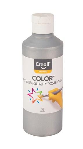 [1000011] Plakkaatverf Creall zilver 250ml
