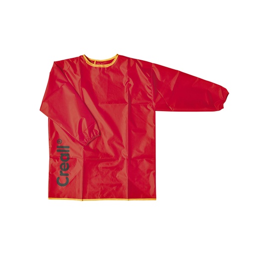 [1000022] Tablier peinture Creal Medium rouge