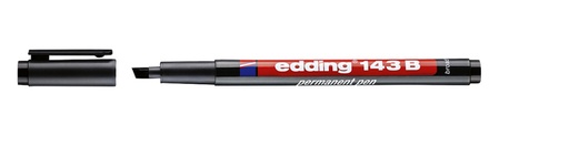[1000027] Feutre edding 143 biseau 1-3mm noir