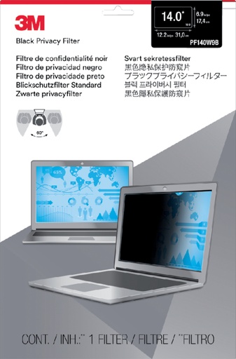 [436570] Privacy filter 3M 14" breedbeeld 16:9