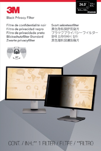 [436575] Privacy filter 3M 24" breedbeeld 16:10