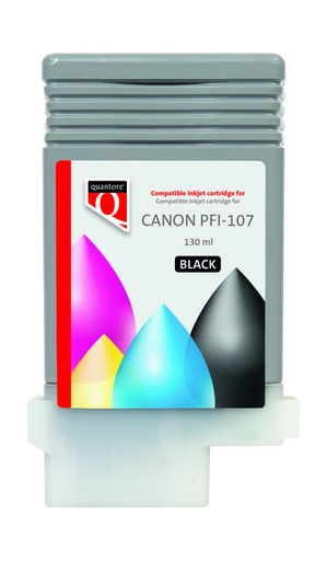 [842092] Cartouche d''encre Quantore alternative pour Canon PFI-107 noir