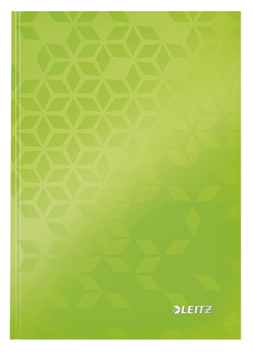 [011659] Cahier de notes Leitz WOW A5 ligné 160 pages 90g vert