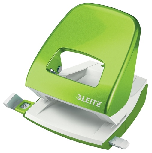 [310347] Perforator Leitz WOW 5008 Nexxt  metaal 30 vel groen