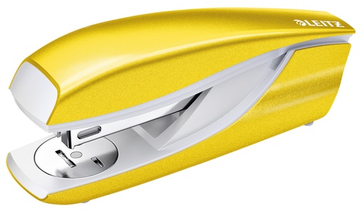 [304002] Agrafeuse Leitz NeXXt WOW métal 30 feuilles jaune