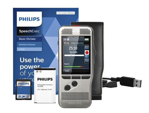 [450162] Dicteerapparaat Philips PocketMemo DPM7200