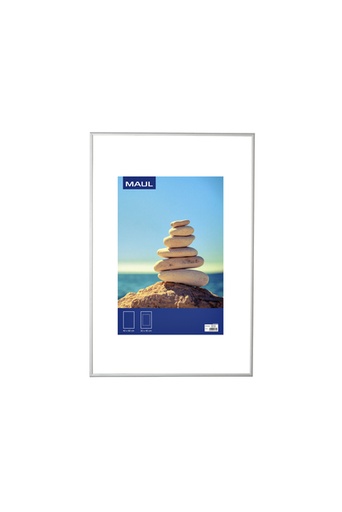 [1000275] Fotolijst MAUL design 40x60cm aluminium frame zilver