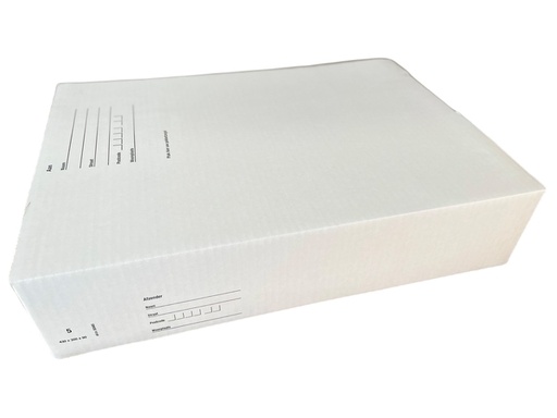 [820483] Postpakketbox IEZZY 5 430x300x90mm wit