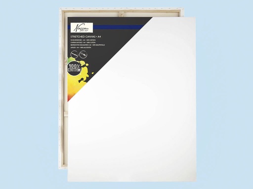 [1000356] Canvas Nassau fine art 210x297mm 100% katoen