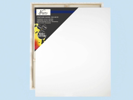 [1000359] Canvas Nassau fine art 30x40cm 100% katoen