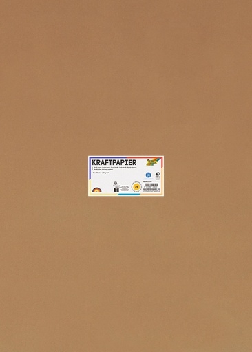[1000296] Carton kraft Folia 50x70cm 120g 25 feuilles
