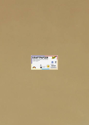 [1000296] Carton kraft Folia 50x70cm 120g 25 feuilles